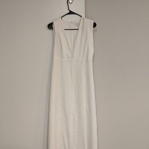 Aritzia White Babaton Dress